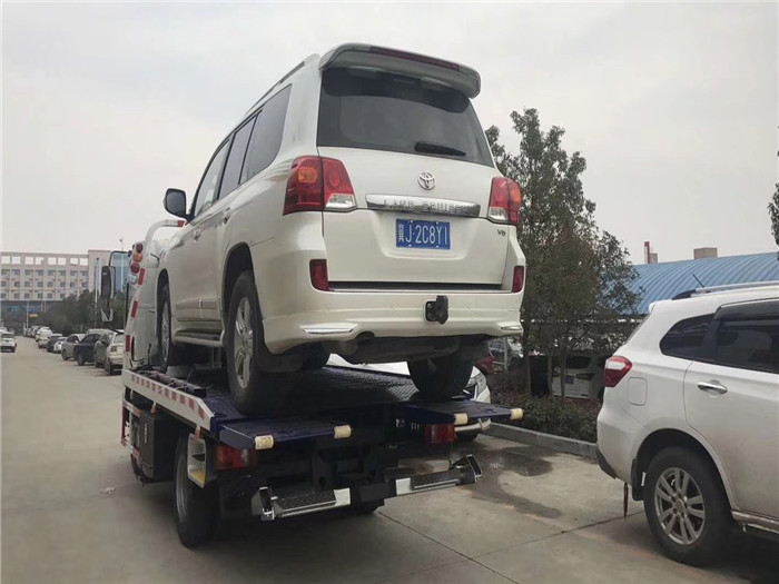 國(guó)六江淮藍(lán)牌清障車